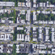 A map of medical waste in four square blocks of Crown Heights, Brooklyn